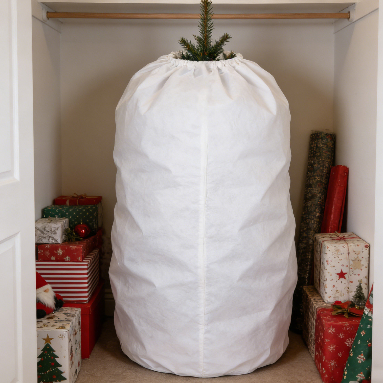 Christmas Tree Artificial - Upright Christmas Tree Storage Bag Adjustable