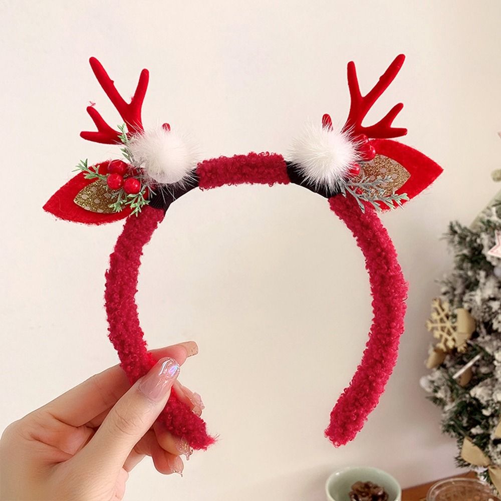 Cute Christmas Decoration Chri - огляд і ціна Reindeer Antlers Headband