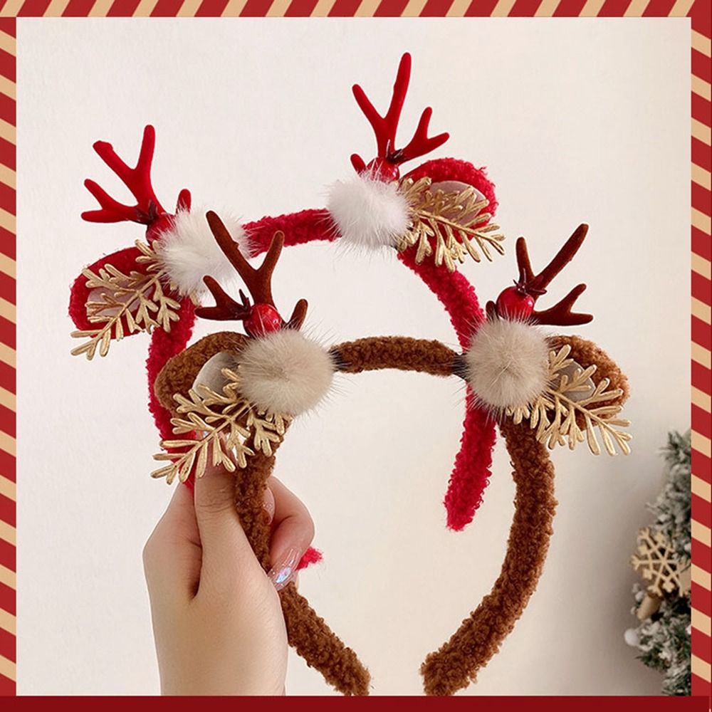 Cute Christmas Decoration Chri - огляд і ціна Reindeer Antlers Headband