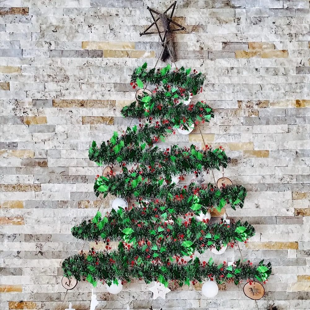 2PCS Reusable 2M Christmas Gar - огляд і ціна Tinsel Garland Decoration