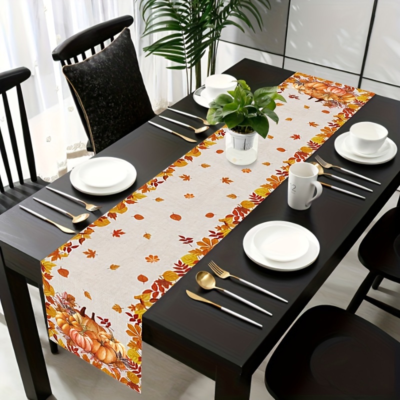 1pc Thanksgiving & Halloween T - огляд і ціна Christmas Table Runner